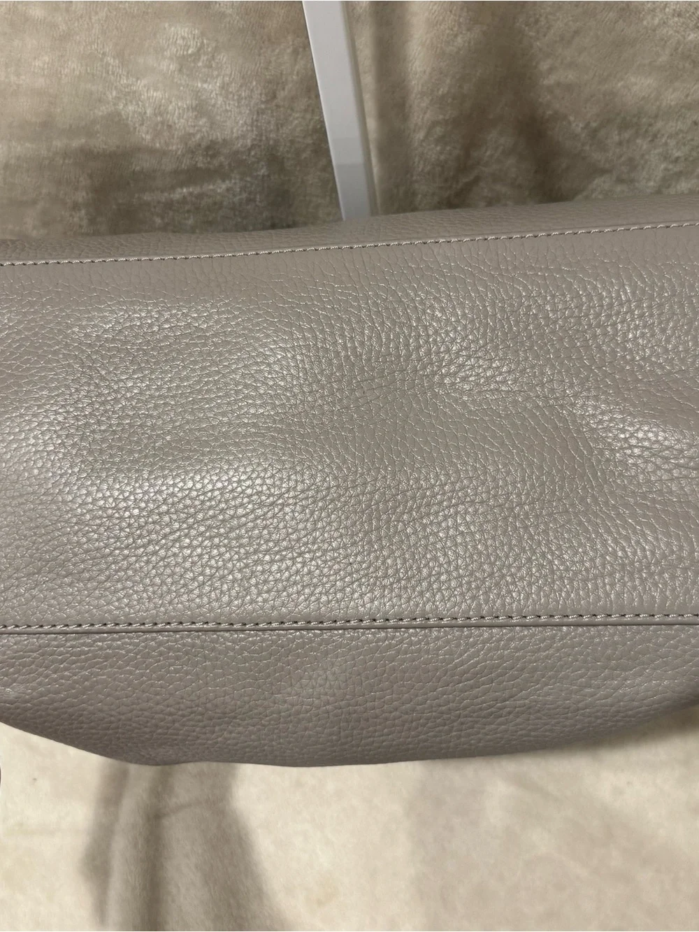 Michael Kors Jet Set Pebbled Leather Chain-Handle Shoulder Tote
